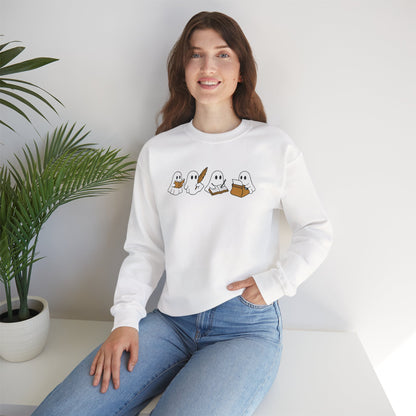 Ghostwriter Sweatshirt | Cute Bookish Halloween Crewneck