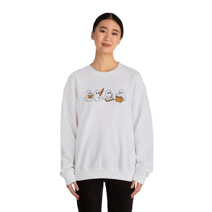 Ghostwriter Sweatshirt | Cute Bookish Halloween Crewneck