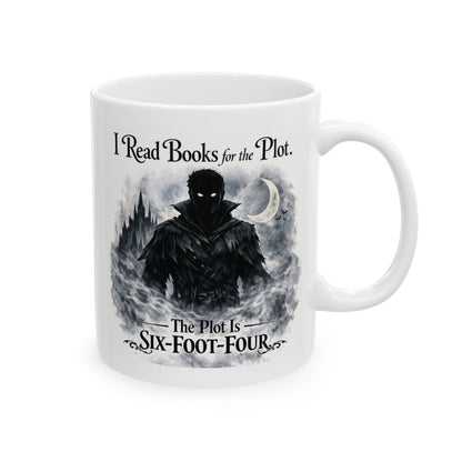 I Read Books for the Plot Mug | Dark Romance Reader Coffee Mug
