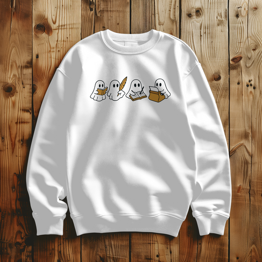 Ghostwriter Sweatshirt | Cute Bookish Halloween Crewneck