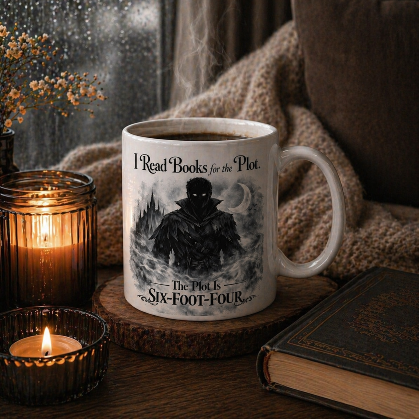 I Read Books for the Plot Mug | Dark Romance Reader Coffee Mug