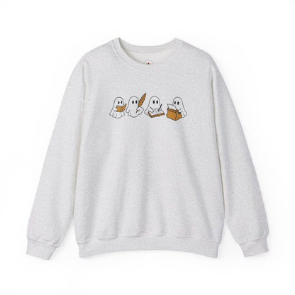 Ghostwriter Sweatshirt | Cute Bookish Halloween Crewneck