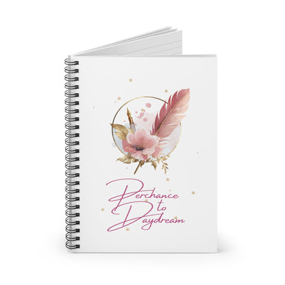 Perchance to Daydream Notebook | Romantic Spiral Journal