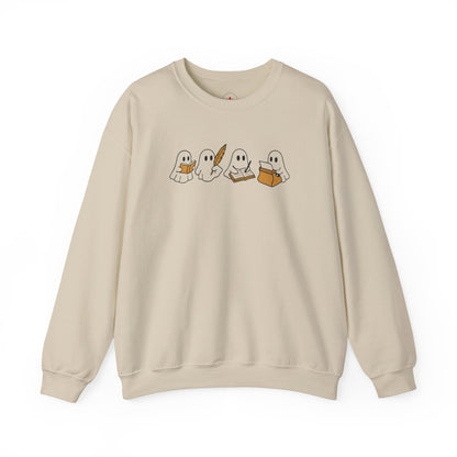 Ghostwriter Sweatshirt | Cute Bookish Halloween Crewneck