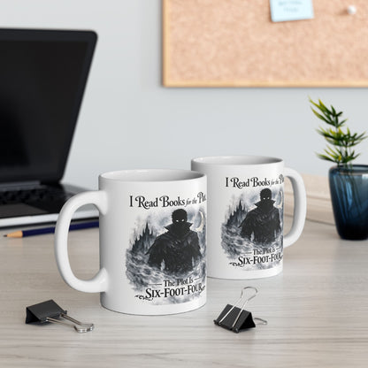 I Read Books for the Plot Mug | Dark Romance Reader Coffee Mug